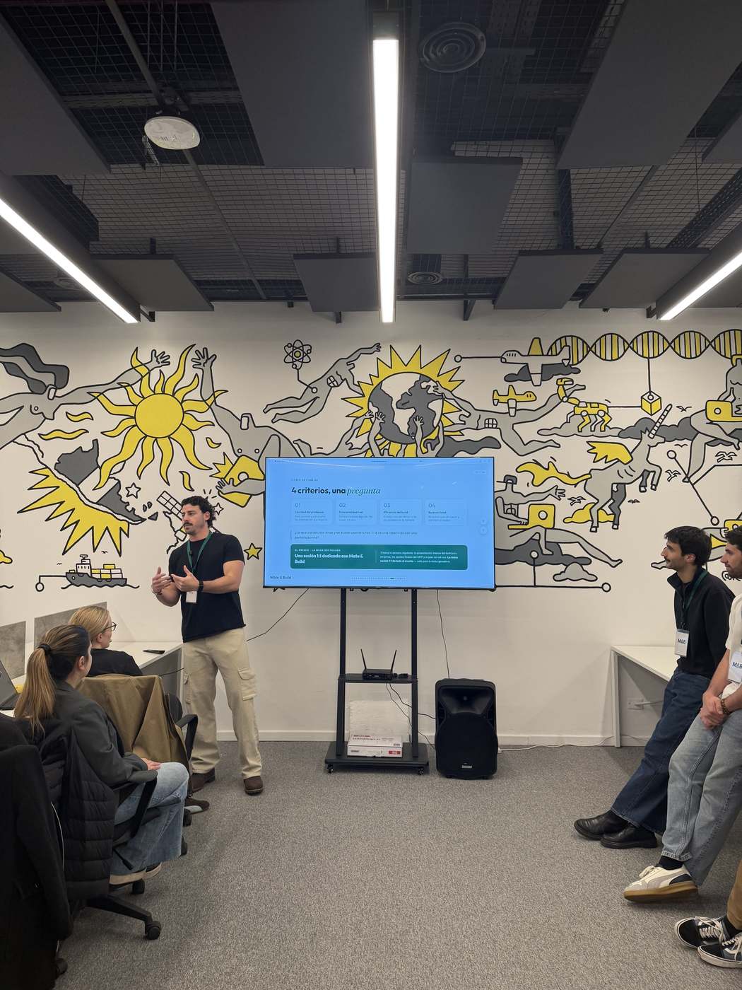 Presentando un build en La Mesa